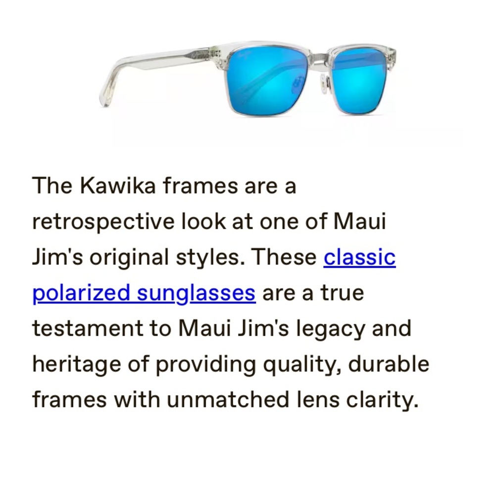 Maui Jim Kawika sunglasses NEW - Picture 6 of 7